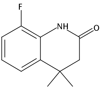 8-氟-4,4-二甲基-3,4-二氢-1H-喹啉-2-酮