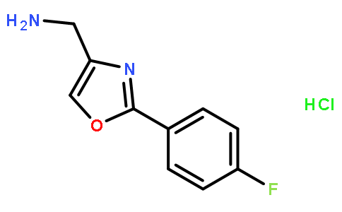 (2-(4-氟苯基)噁唑-4-基)甲胺盐酸盐