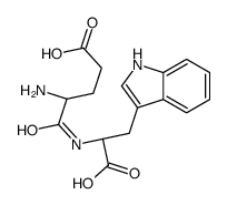 (4S)-4-amino-5-[[(1S)-1-carboxy-2-(1H-indol-3-yl)ethyl]amino]-5-oxopentanoic acid