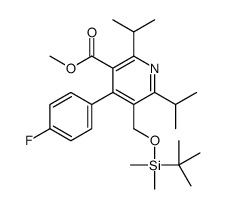 5-（叔丁基二甲基甲硅烷氧基甲基-2-4-（4-氟苯基）-3,6-二异丙基吡啶-3-羧酸乙酯