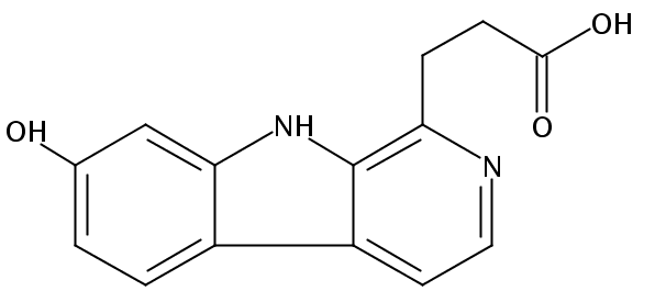 7-羟基-beta-咔啉-1-丙酸