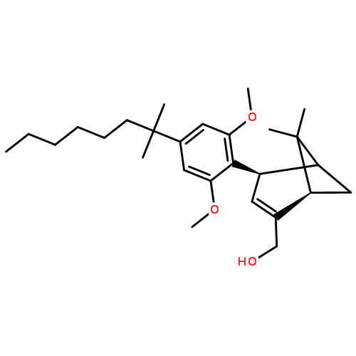 (1R,4R,5R)-REL-(+)-4-[4-(1,1-二甲基庚基)-2,6-二甲氧基苯基]-6,6-二甲基双环[3.1.1]庚-2-烯-2-甲醇