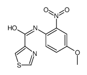 N-(4-methoxy-2-nitrophenyl)-1,3-thiazole-4-carboxamide