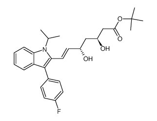(3S,5S,6E)-O-tert-Butyl Fluvastatin