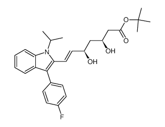 (3S,5R,E)-tert-Butyl Fluvastatin