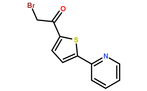 2-溴-1[5(2-吡啶基-2-噻吩基-1-乙酮