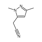 2-(2,5-dimethylpyrazol-3-yl)acetonitrile