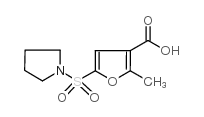 2-甲基-5-(1-吡咯烷基磺酰基)-3-呋喃羧酸