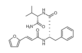 L-Valinamide, N-[3-(2-furanyl)-1-oxo-2-propenyl]-L-phenylalanyl
