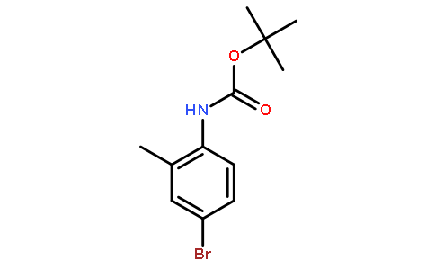 N-(4-溴-2-甲基苯基)氨基甲酸叔丁酯