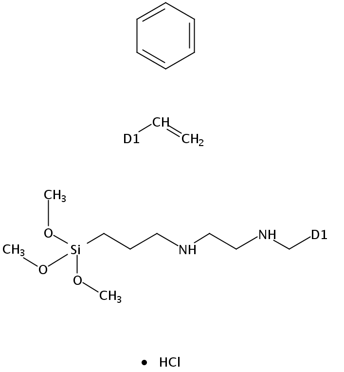乙烯基苄基氨乙基氨丙基三甲氧基硅烷盐酸盐