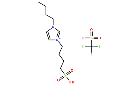 三氟甲磺酸1-丁基-3-(4-硫代丁基)-1H-咪唑-3-正离子
