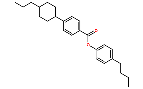 反式-4-(4-丙基環(huán)己基)苯甲酸對(duì)丁基苯酚酯