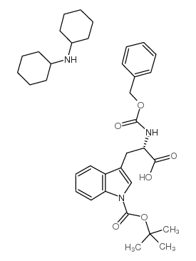 N-苄氧羰基-1-Boc-L-色氨酸 二环己基铵盐