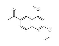 1-(2-乙氧基-4-甲氧基喹啉-6-基)乙酮