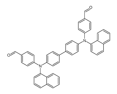 4-[4-[4-(4-formyl-N-naphthalen-1-ylanilino)phenyl]-N-naphthalen-1-ylanilino]benzaldehyde