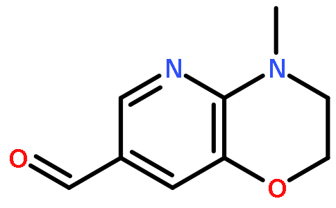 4-甲基-3,4-二氢-2H-吡啶并[3,2-b][1,4]噁嗪-7-甲醛