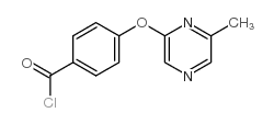 4-[(6-甲基吡嗪-2-基)氧基]苯甲酰氯
