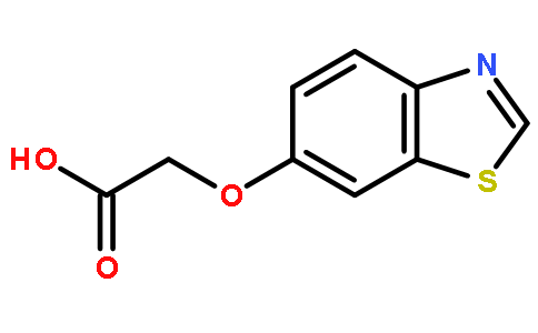 乙酸,2-(6-苯并噻唑氧基)-