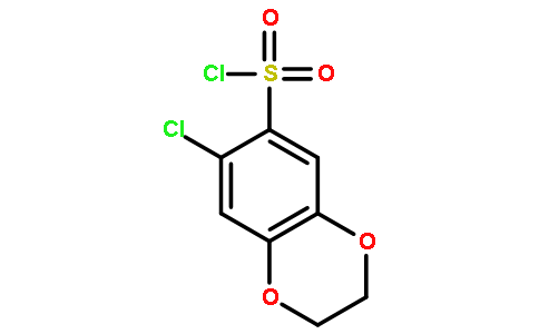 7-氯-2,3-二氢-苯并[1,4]二噁英e6-磺酰氯