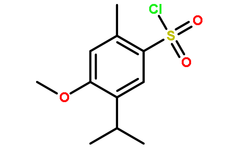 5-异丙基-4-甲氧基-2-甲基-苯磺酰氯