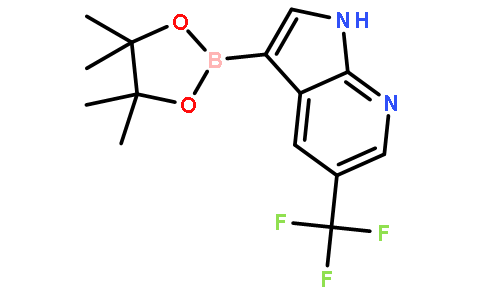 3-(4,4,5,5-四甲基-1,3,2-二噁硼烷-2-基)-5-(三氟甲基)-1H-吡咯并[2,3-b]吡啶