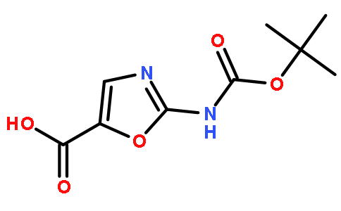 2-叔丁氧羰基氨基恶唑-5-羧酸