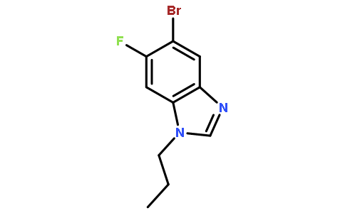 5-溴-6-氟-1-丙基苯并咪唑