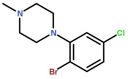 1-(2-溴-5-氯苯基)-4-甲基哌嗪