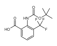 Benzoic acid, 2-​[[(1,​1-​dimethylethoxy)​carbonyl]​amino]​-​3-​(trifluoromethyl)​