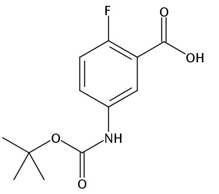 5-([(TERT-BUTOXY)CARBONYL]AMINO)-2-FLUOROBENZOIC ACID