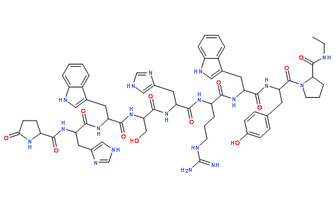 (DES-GLY10,D-ARG6,PRO-NHET9)-LHRH II (CHICKEN)