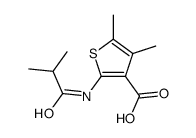 4,5-dimethyl-2-(2-methylpropanoylamino)thiophene-3-carboxylic acid