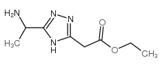 5-(1-氨基乙基)-1H-1,2,4-噻唑-3-乙酸乙酯