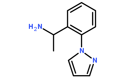 1-(2-(1H-吡唑-1-基)苯基)乙-1-胺