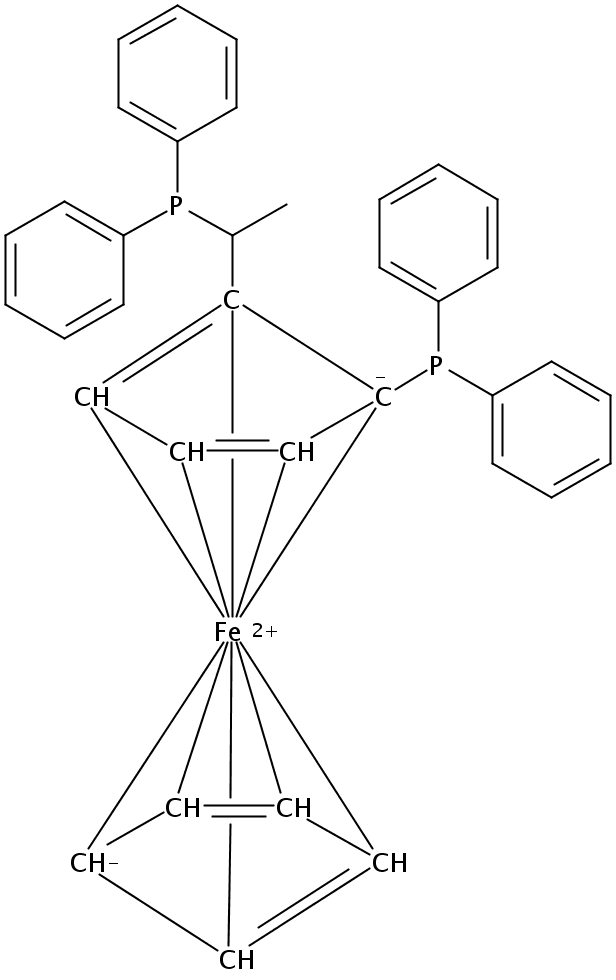 (1S)​-1-​(二苯基膦)​-​2-​[(1R)​-​1-​(二苯基膦)​乙基]二茂铁