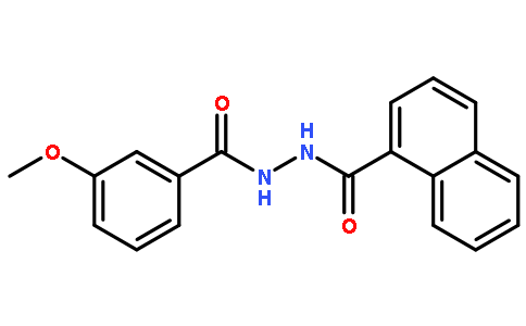 1-(3-甲氧基苯甲酰基)-2-(1-萘酚)-肼