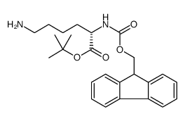L-Lysine, N2-[(9H-fluoren-9-ylmethoxy)carbonyl]-, 1,1-dimethylethyl ester