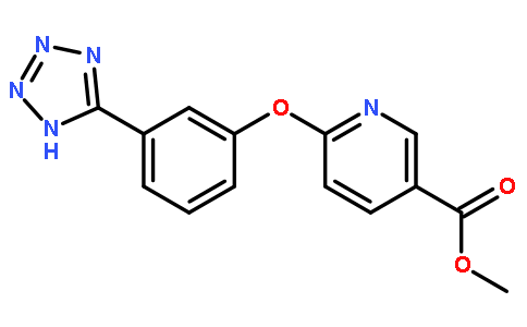 6-(3-(1H-四唑-5-基)苯氧基)烟酸甲酯