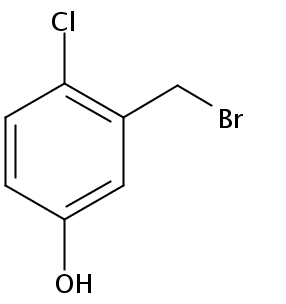 3-(bromomethyl)-4-chloranyl-phenol