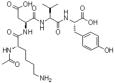 N2-乙酰基-L-赖氨酰-L-alpha-天冬氨酰-L-缬氨酰-L-酪氨酸