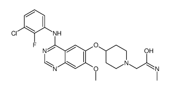 Az08931 2-(4-(4-(3-氯-2-氟苯基氨基)-7-甲氧基喹唑啉-6-基氧基)哌啶-1-基)-n-甲基乙酰胺