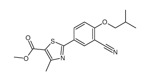 2-(3-氰基-4-异丁氧基苯基)-4-甲基噻唑-5-甲酸甲酯