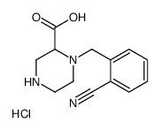 1-(2-Cyanobenzyl)piperazine-2-carboxylic acid hydrochloride