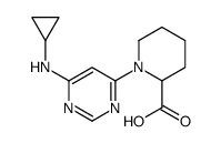 1-(6-(Cyclopropylamino)pyrimidin-4-yl)piperidine-2-carboxylic acid