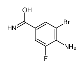 4-amino-3-bromo-5-fluorobenzamide