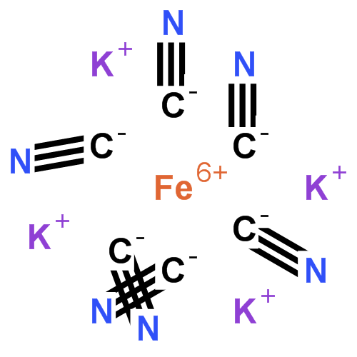 六氰铁(II)酸钾