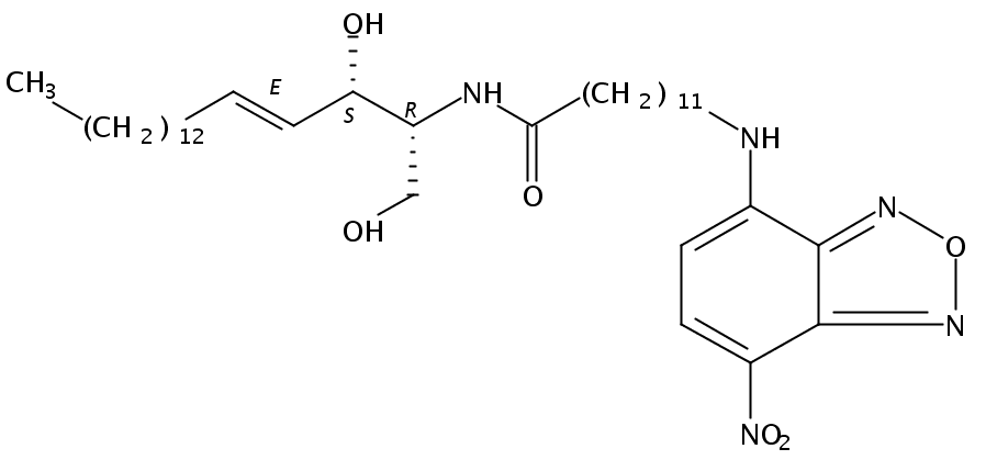 N-[12-[(7-nitro-2-1,3-benzoxadiazol-4-yl)amino]dodecanoyl]-L-threo-sphingosine