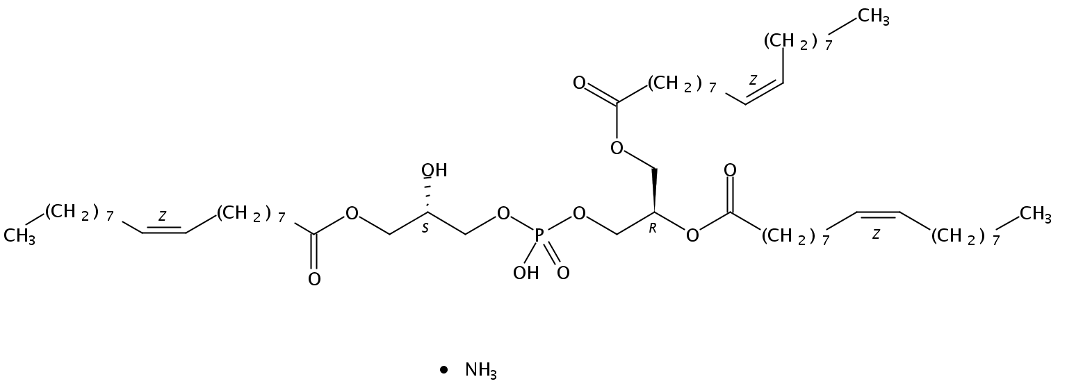 sn-(3-oleoyl-2-hydroxy)-glycerol-1-phospho-sn-3'-(1',2'-dioleoyl)-glycerol (ammonium salt)