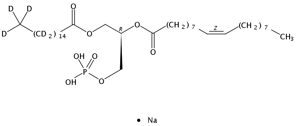 1-palmitoyl-d31-2-oleoyl-sn-glycero-3-phosphate (sodium salt)